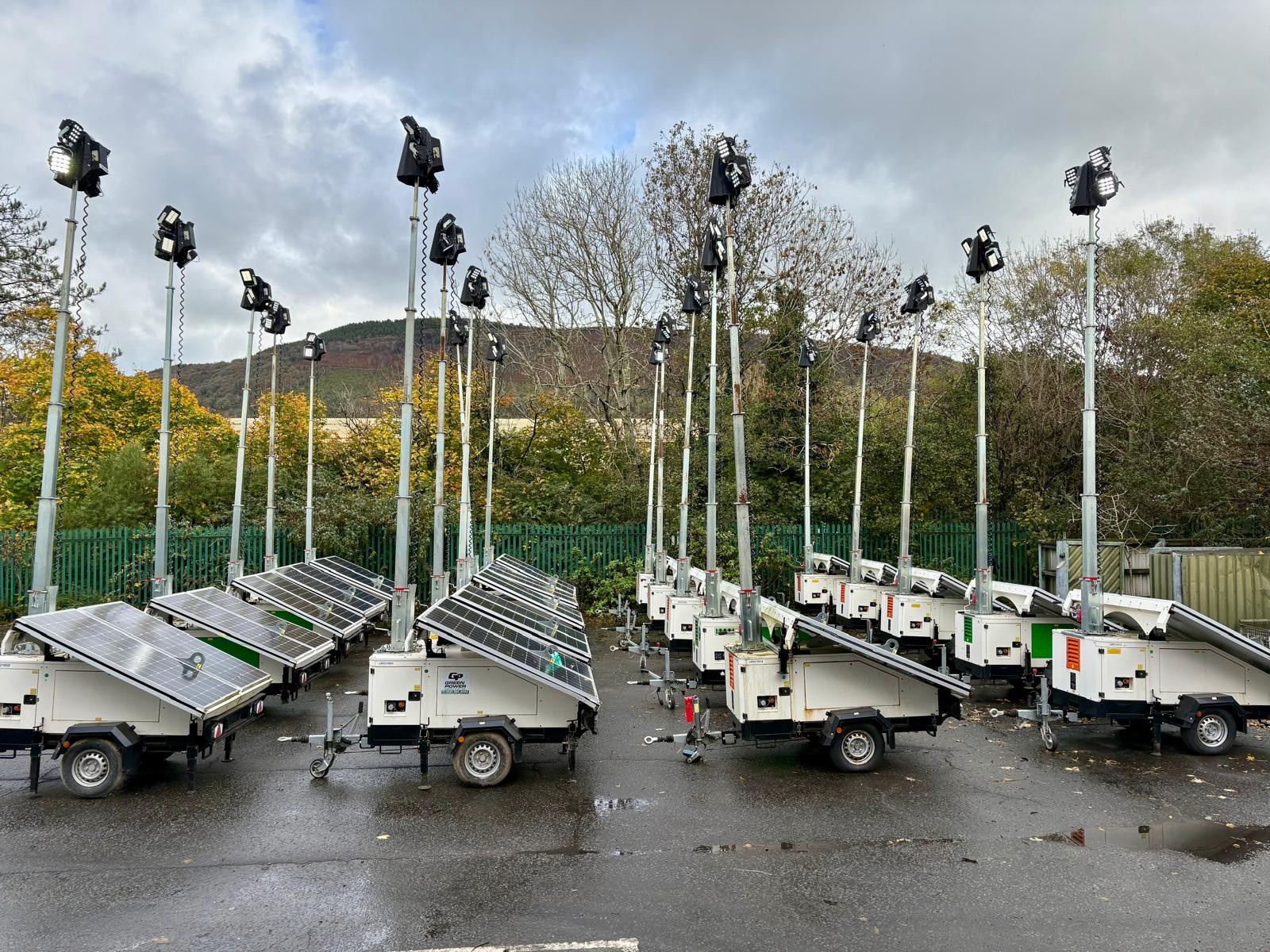 On instruction of MHM GROUP LTD online auction of Solar Lighting Towers and Tanks