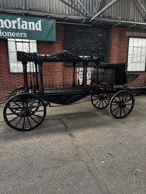 Lot 55 - OPEN SIDED HEARSE