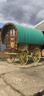 Lot 63 - BOW TOP WAGON by Robert Hugg