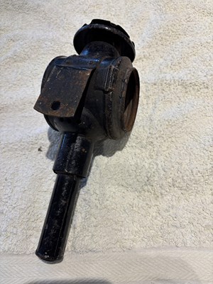 Lot 220 - Rear lamp holder in need of refurbishment