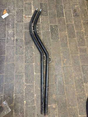 Lot 238 - Set of swan neck shafts