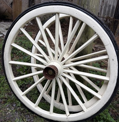 Lot 273 - Set of Warner wheels, 50 inch 16 spoke