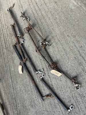 Lot 286 - Two sets of bars with quick release