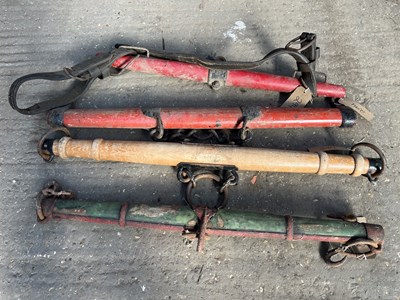 Lot 294 - Four various wooden bars