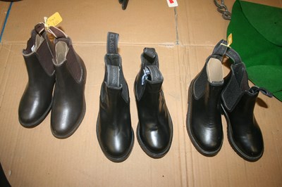 Lot 330 - Three pairs of new children's Jodhpur boots