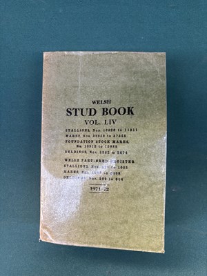 Lot 502 - The Welsh Stud Book volume LIV (54)
