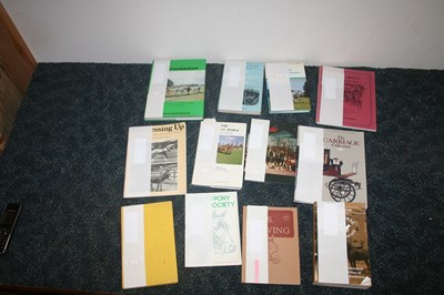Lot 533 - Twelve books relating to carriages / driving