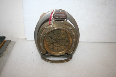 Lot 541 - Advertising clock for Vanner & Prest Stable Requisites