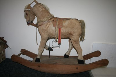 Lot 542 - Rocking horse