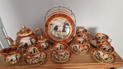 Lot 550 - Tea set from the Twinks Collection complete with six cups, saucers, plates plus a teapot, sugar bowl and milk jug