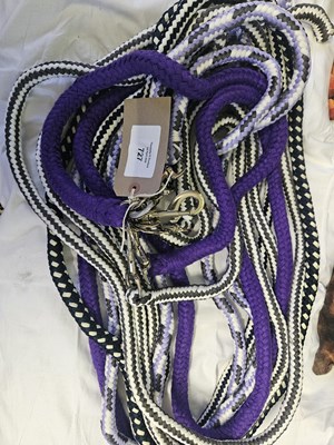 Lot 727 - Ten new leadropes
