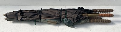 Lot 741 - Five coaching umbrellas