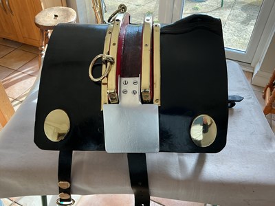 Lot 756 - Full size heavy horse saddle
