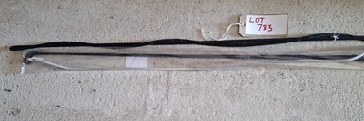 Lot 783 - Two exercise whips