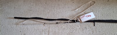 Lot 784 - Fleck driving whip and lunge whip