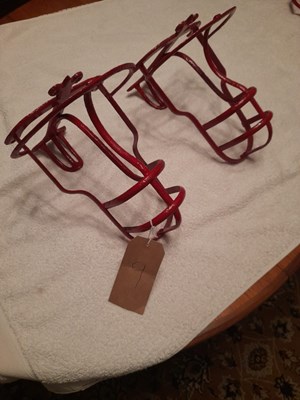 Lot 823 - Pair of harness racks