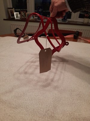 Lot 825 - Single harness rack