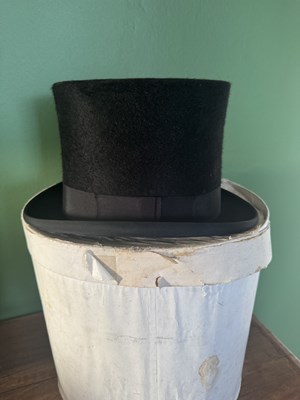 Lot 843 - Christys top hat, 60cm