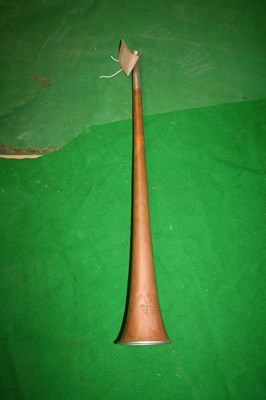 Lot 927 - Collapsible coach horn by Army & Navy