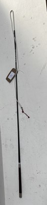 Lot 947 - Leather lash driving whip