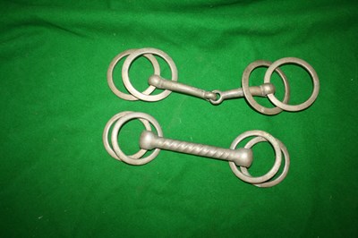 Lot 1003 - Two nickel Wilson snaffles