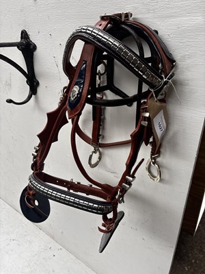 Lot 1027 - Driving bridle. This lot carries VAT.