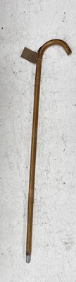Lot 1039 - Horse measuring walking stick. This lot carries VAT.