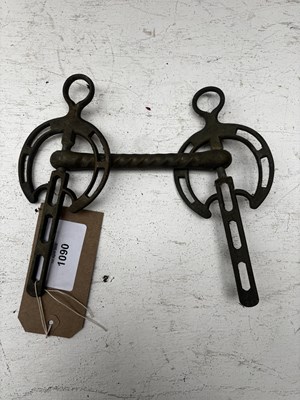 Lot 1090 - Nickel horseshoe Liverpool bit