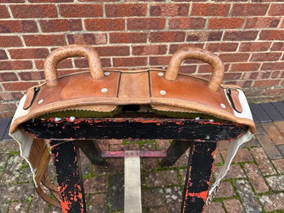 Lot 1160 - Military style vaulting cavesson