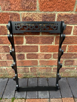 Lot 1162 - Wooden whip rack