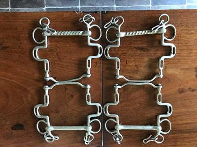 Lot 1177 - Four Buxton nickel bits, 4.5"