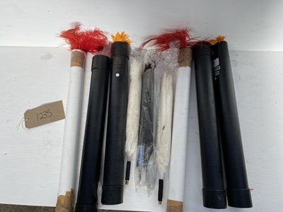 Lot 1235 - Ten plumes of various colours