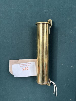 Lot 240 - Whip holder. This lot carries VAT.