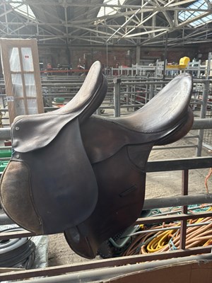 Lot 301 - Two old saddles for a pony & horse