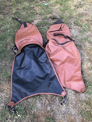 Lot 314 - Pair of carriage poo bags