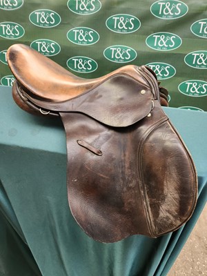 Lot 326 - 17" Lovatt and Ricketts saddle