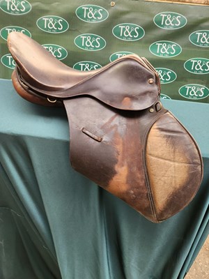 Lot 328 - 17" Lovatt and Ricketts saddle