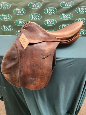 Lot 335 - 18" brown Sattlerei Kloster Schonthal saddle