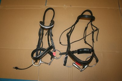 Lot 369 - Two bridles