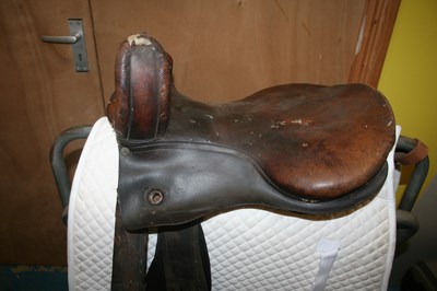 Lot 376 - 18" Side saddle in need of refurbishment