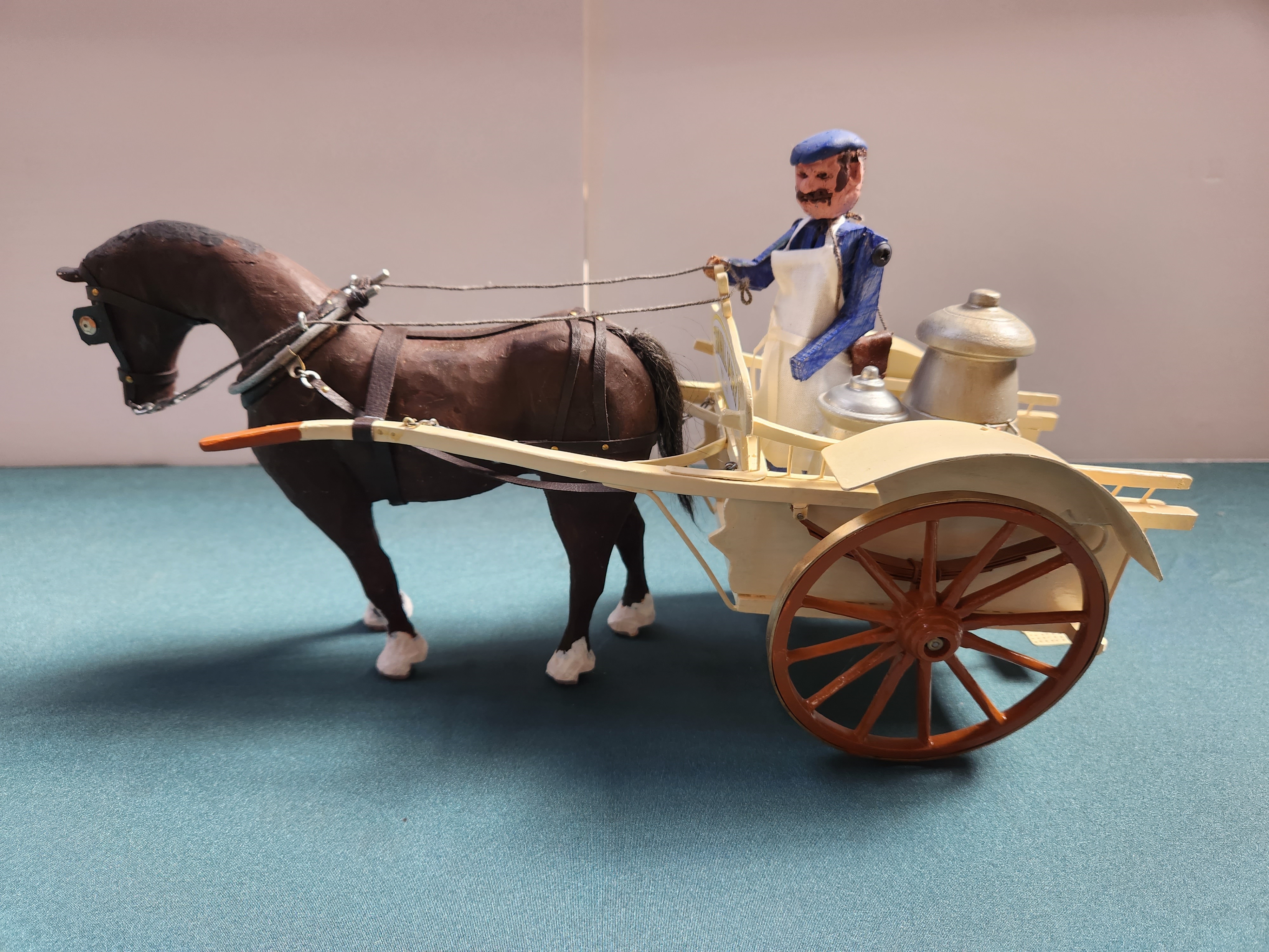 Lot 525 - Milk Float Model Signwritten Thornhill Dairy
