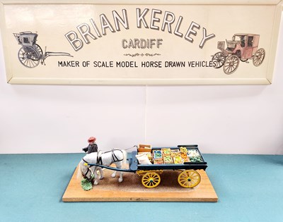 Lot 535 - Trade Wagon Model Signwritten J.Wills & Son secured to base (50x18x15)