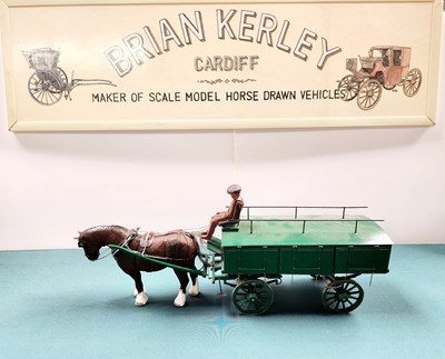 Lot 536 - Night Soil Van Wagon Model (57x14x23)