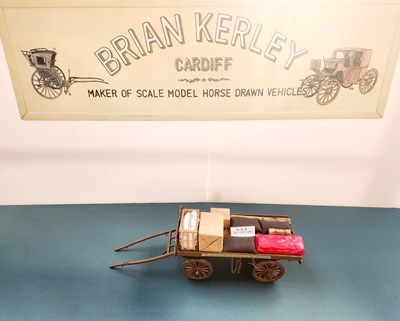 Lot 557 - One Horse Lorry Model Signwritten Great Western Railway 1677 (50x16x16)
