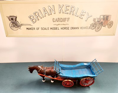 Lot 565 - Glamorgan Wagon Model (56x15x18)