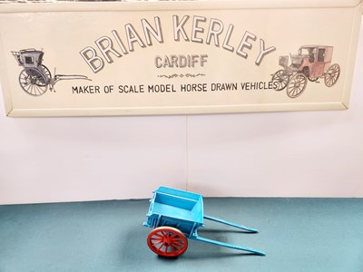 Lot 568 - Kent Dung Cart Model (32x13x13)