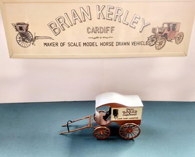 Lot 569 - Bakers Van Model Signwritten Urwins Baker & Confectioner (40x14x21)