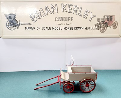 Lot 587 - Soda Water Van Model Signwritten Brecon Soda Co. (40x14x22)