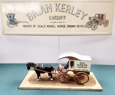 Lot 601 - Bakers Van Model Signwritten Urwins Bakers Long Lane Langton (56x20x22)