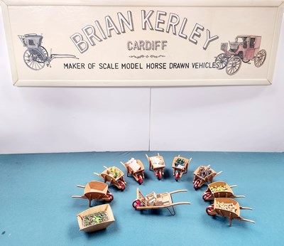 Lot 608 - 9 Model Barrows & Contents